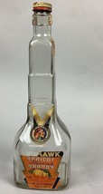 Vintage Rare Mohawk Liqueurs No. 2 Skyscraper Bottle Apricot Flavored Brandy - $17.81