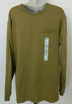 Duluth Trading Co Mens Longtail T Relaxed Fit T-Shirt Olive Green Sz S New - £17.83 GBP