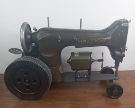 New Home Custom-Made green Sewing Machine Tractor - Great Display Piece! - £113.05 GBP