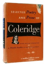Samuel Taylor Coleridge, Donald A. Stauffer Selected Poetry And Prose Of Colerid - £36.91 GBP