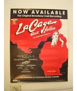 La Cage Aux Folles Affiche Broadway Fonte Old - $123.42 CAD