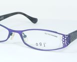 OGI 9052 917 Violet Unique Lunettes Métal Cadre 50-18-135mm Allemagne - $96.02