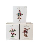 2008 A Santa Claus Christmas Jolly Ho Ho Ho &amp; Snowman Yuletide Hallmark ... - €13,44 EUR