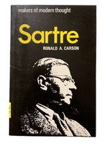 (Jean Paul) SARTRE Makers of Modern Thought by Ronald A. Carlson - £7.39 GBP