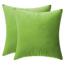 Warisi - Velvet Cushion Pillow Cover | Throw Cushion Covers | 22x22 in, ... - $12.00