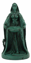 Irish Triple Goddess Danu With Cauldron Statue 9&quot;H Don Source Of Wisdom ... - $43.99