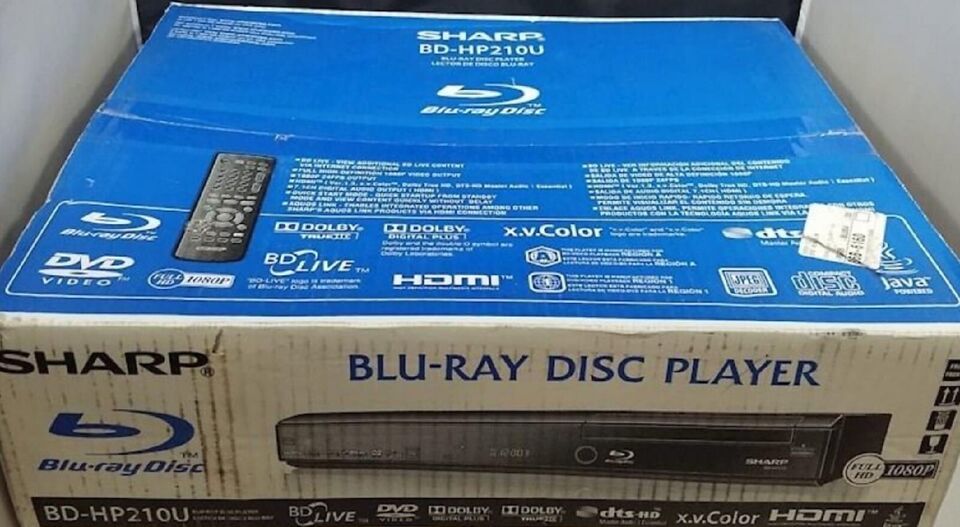 Sharp BD-HP210U Blu-Ray Player - $80.80