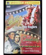 Double Feature DVD Roy Rogers My Pal Trigger The Cowboy and the Senorita - $36.75 MXN