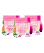 3 pack SkinnyFit Super Youth Multi-Collagen Peptides Tropical Punch, Bra... - $89.99