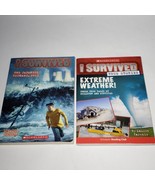 Lot of 2 I Survived Books Lauren Tarshis Extreme Weather Tsunami Hurrica... - £4.18 GBP