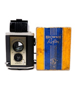 EASTMAN KODAK BROWNIE REFLEX 127 FILM CAMERA FROM THE PAST, WITH BOX - R... - $19.98