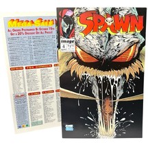 SPAWN #4 image Sept 1992 Todd McFarlane Comic Book - Mint Vintage 1st Issue - $97.00