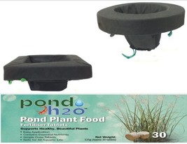 14&quot; Square &amp; 10&quot; Round Floating Plant Basket Kit, 2 Pack PondH2o Pond Pl... - $61.33
