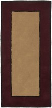 Minuteman International Contemporary Ii Berry Wool Hearth Rug, Rectangular. - £70.31 GBP