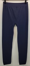 L) Woman Navy Blue Stretch Pants 2X/3X Polyester Spandex - £4.58 GBP