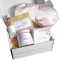 Natural Amor Spa Gift Set for Women Bath gift for her 5pc Bath Body gift... - $74.93