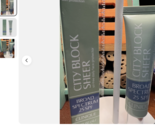 Clinique City Block Sheer Oil-Free Daily Face Protector Broad Spectrum S... - $26.70