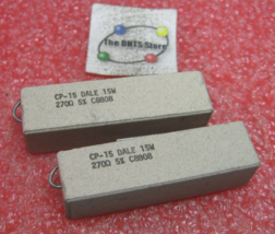 15 Watt 270 Ohm 270R 5% Ceramic Cement High Power Resistor Dale CP-15 NO... - £4.47 GBP