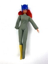 Vintage 1974 Mego Batgirl Action Figure with Helmet 8” Missing Pcs See D... - £42.90 GBP