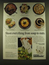 1990 Presto SaladShooter Ad - Shoot everything from soup to nuts - $18.49