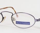 Vintage LAUREN HUTTON LH96 IRIS Purple UNIQUE RARE EYEGLASSES48-21-140mm... - $79.33