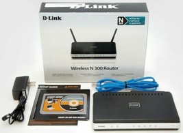 D-Link DIR-615 Wireless-N 300 Wifi Router 4 Port 10/100 Networking N300 ... - $19.75