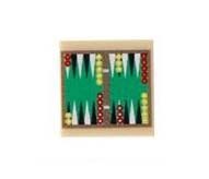Gift Minifigure Backgammon Classic Game Board 2X2 piece Fast Ship - $2.48