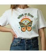 Retro Wild and Free - Moon Phase - All Seeing Eye - 70's Graphic T-Shirt - $24.88