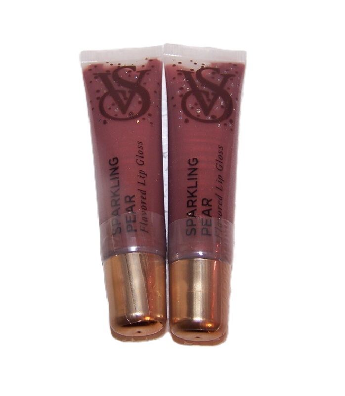Sparkling Pear Lip Gloss Victoria's Secret 2 Pack Full Size