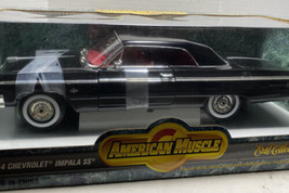 1964 Chevrolet Impala SS Hardtop Black ERTL American Muscle 1:18 - $118.79