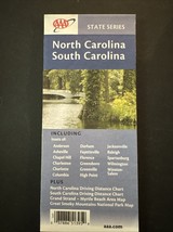 AAA Maps North Carolina South Carolina State Series Map - $6.00