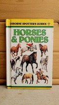 Horses &amp; Ponies Usborne Spotter&#39;s Guide HC Vintage 1992 Joanna Spector - £15.18 GBP