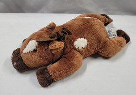 Russ Stuffed Plush Horse Pony 11&quot; Brown White Patches Beanbag  - $24.74