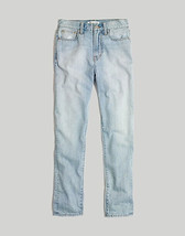 Madewell The Perfect Fit Vintage Jean Women 33 Blue Straight Distressed New - $31.68