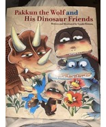 Pakkun the Wolf and His Dinosaur Friends HC Book Dust Jacket Kimura Yasu... - $224.87 MXN