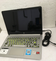 HP Laptop 14 (fq0057nr) AMD Athlon Silver 3050U 14 inch used, functional - £52.95 GBP