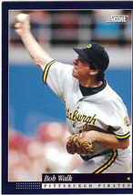 1994 Score MLB Baseball Trading Card - Bob Walk - Pittsburgh Pirates - #356 - $1.97