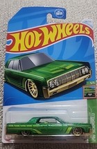 Hot Wheels &#39;64 Lincoln Continental Neon Green  - £6.57 GBP