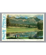 Lac Beauvert at Jasper Park Lodge Postcard Unposted PC Canada - £9.34 GBP