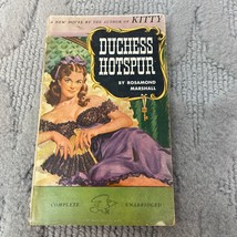 Duchess Hotspur Western Romance Paperback Book by Rosamond Marshall 1947 - £9.79 GBP