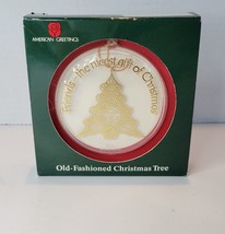 VTG American Greetings Old Fashion Christmas Tree Christmas Ornament AX-... - $7.98