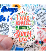 50 PCS Motivational Inspirational Quotes Sticker Pack, Positive Decals - $11.85