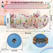 Guanion Kids Arm Reuseable Waterproof Cast Cover for Shower - $12.86