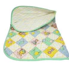 Vintage 1982 Coleco Cabbage Patch Kids Doll Quilted Sleeping Bag / Blanket - £26.57 GBP
