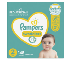 Pampers Swaddlers Active Baby Diapers, 21 48.0ea - £60.70 GBP