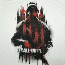 CALL OF DUTY: Black Ops Cold War Video Game White T-Shirt Men&#39;s Large New - £17.82 GBP