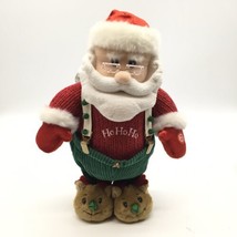 Standing Soft Plush Santa Claus 15 Inches Table Top Christmas Holiday - £12.06 GBP