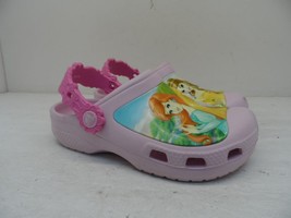 Crocs Girls Juniors Classic Clog Princess Pink Size 1 - $24.93