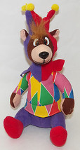 VTG Jester Bear ACME 1994 Plush Stuffed Animal Toy FLAW AS IS - £11.89 GBP