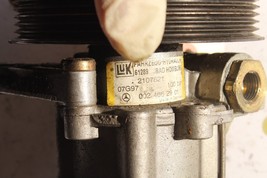 1998-2000 MERCEDES-BENZ SLK230 R170 POWER STEERING PUMP MODULE W/ PULLEY K2827 image 4